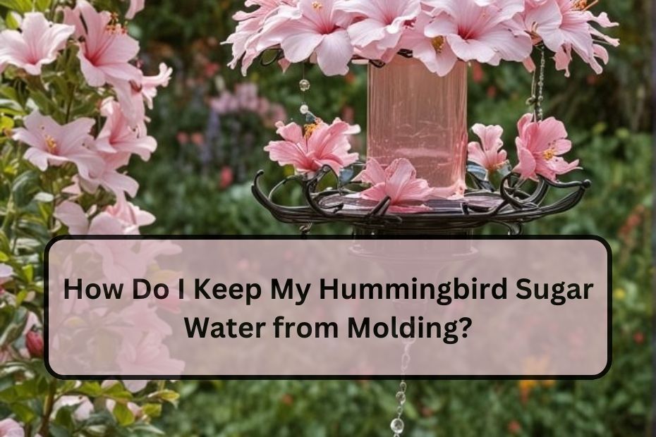 How Do I Keep My Hummingbird Sugar Water from Molding?