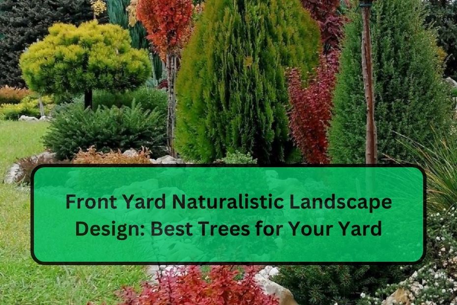 Front Yard Naturalistic Landscape Design: Best Trees for Your Yard