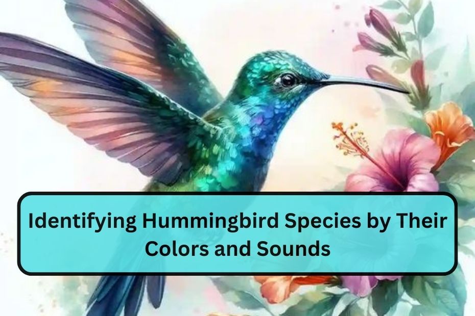 Identifying Hummingbird Species by Their Colors and Sounds