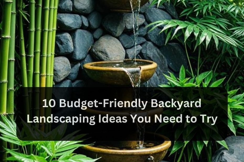 10 Budget-Friendly Backyard Landscaping Ideas You Need to Try