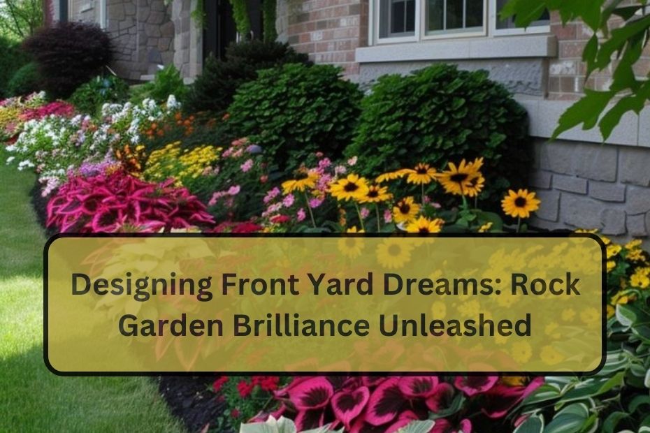 Designing Front Yard Dreams: Rock Garden Brilliance Unleashed