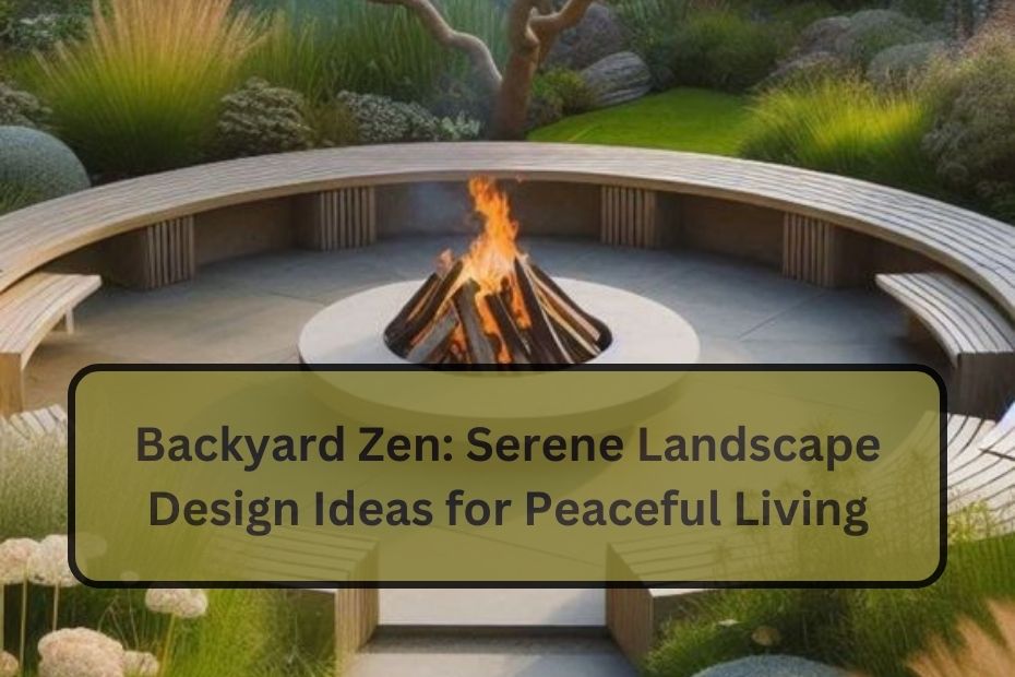 Backyard Zen: Serene Landscape Design Ideas for Peaceful Living