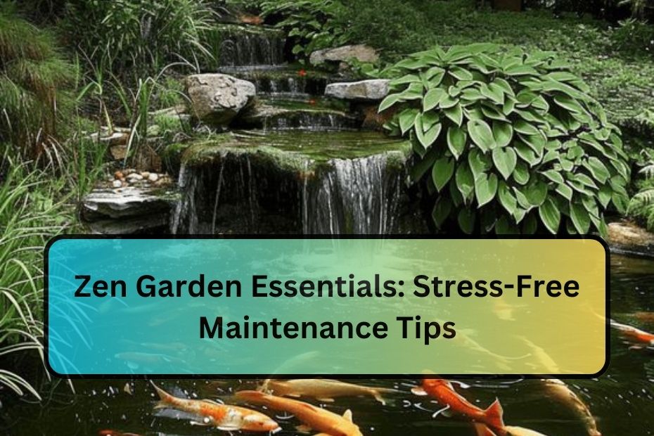 Zen Garden Essentials: Stress-Free Maintenance Tips