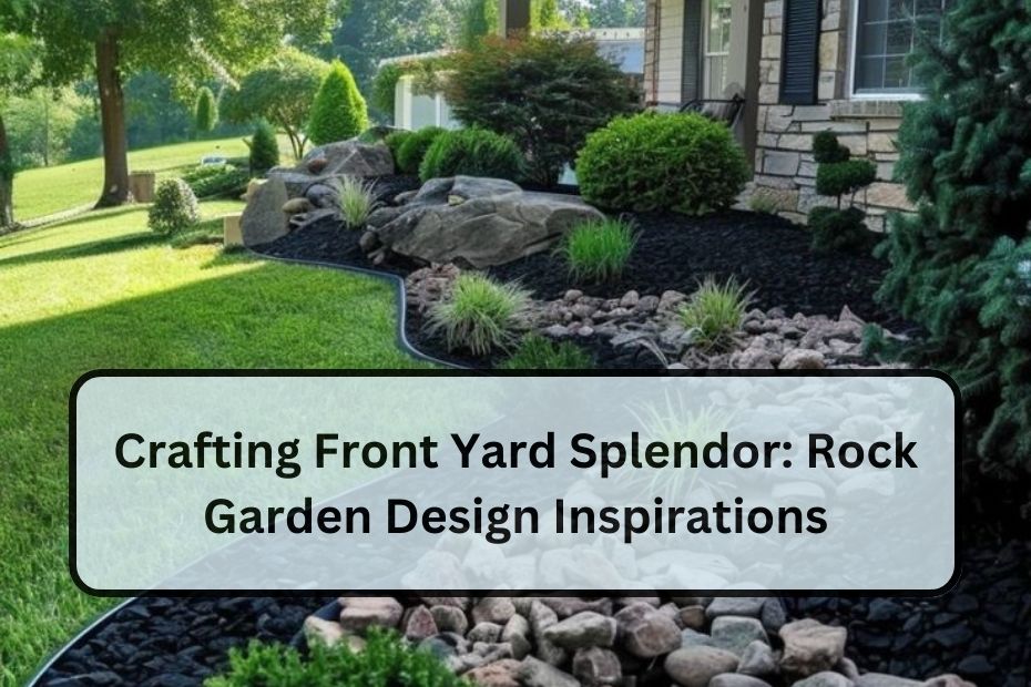 Crafting Front Yard Splendor: Rock Garden Design Inspirations