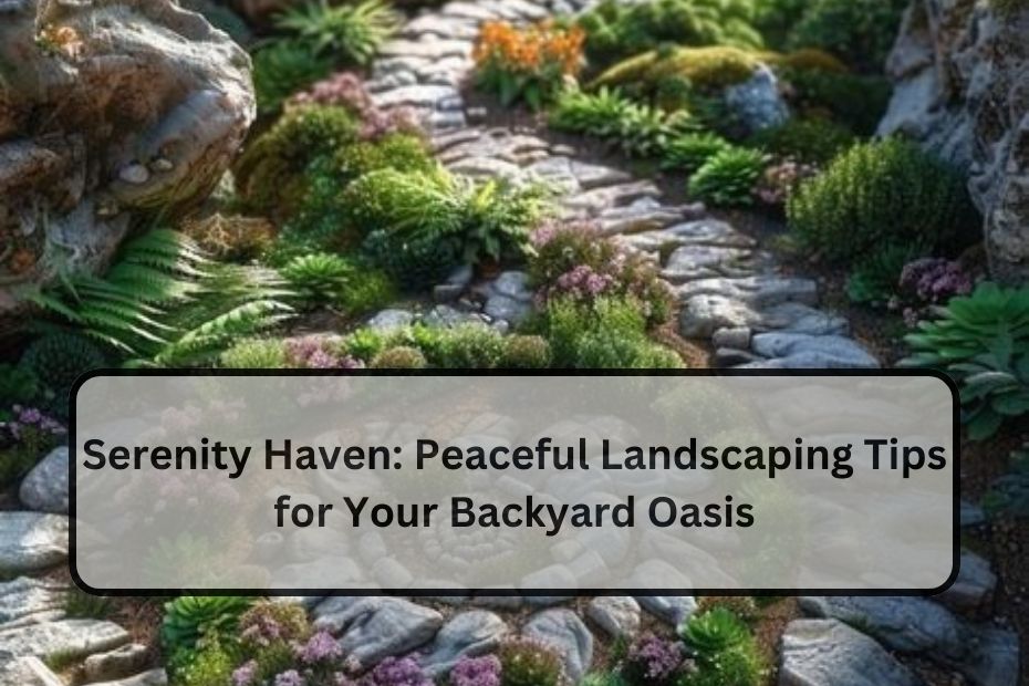 Serenity Haven: Peaceful Landscaping Tips for Your Backyard Oasis