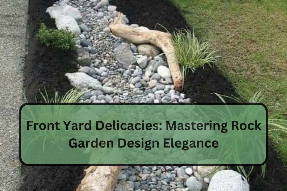 Front Yard Delicacies: Mastering Rock Garden Design Elegance